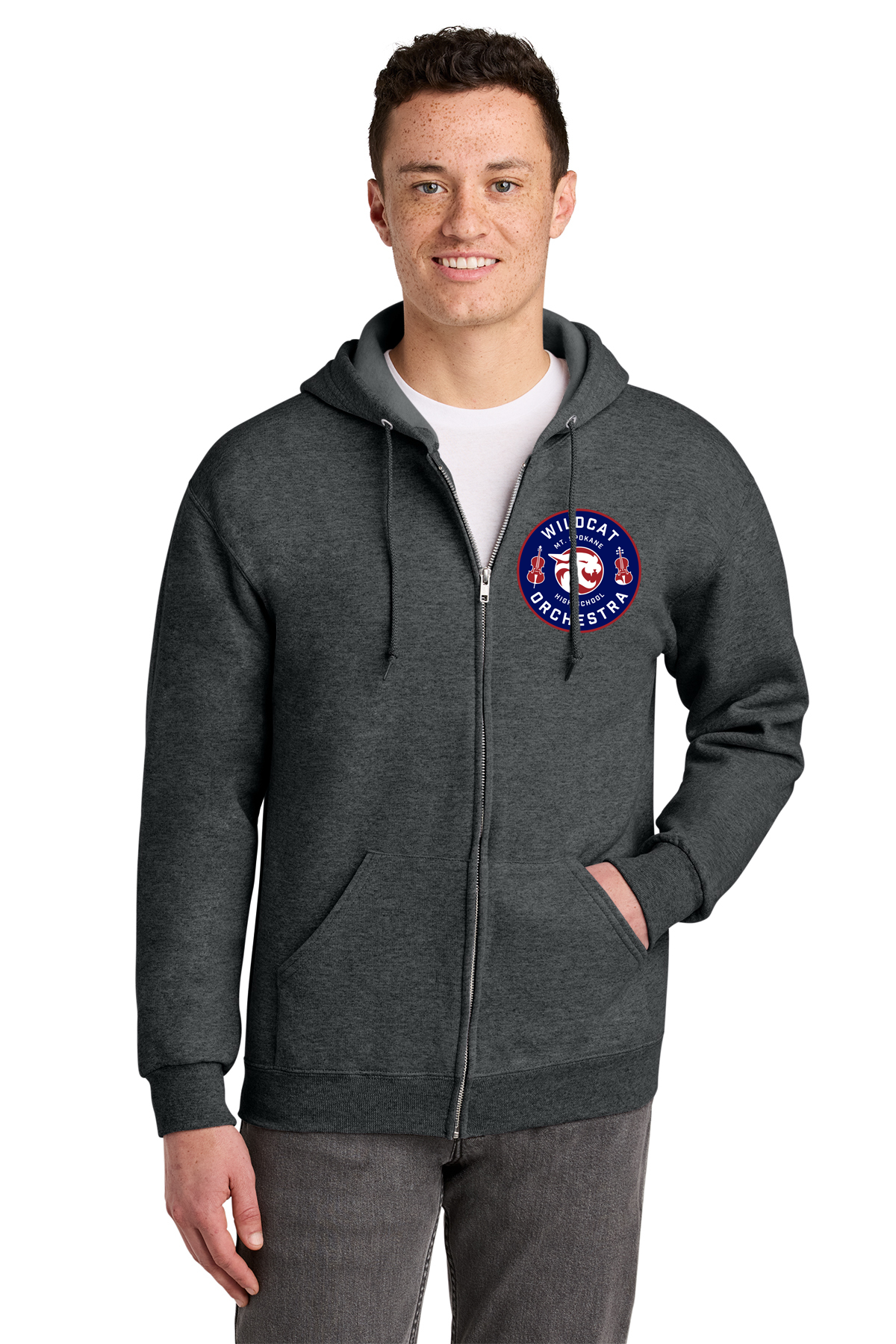 MSHS Orchestra Full Zip Hoodie