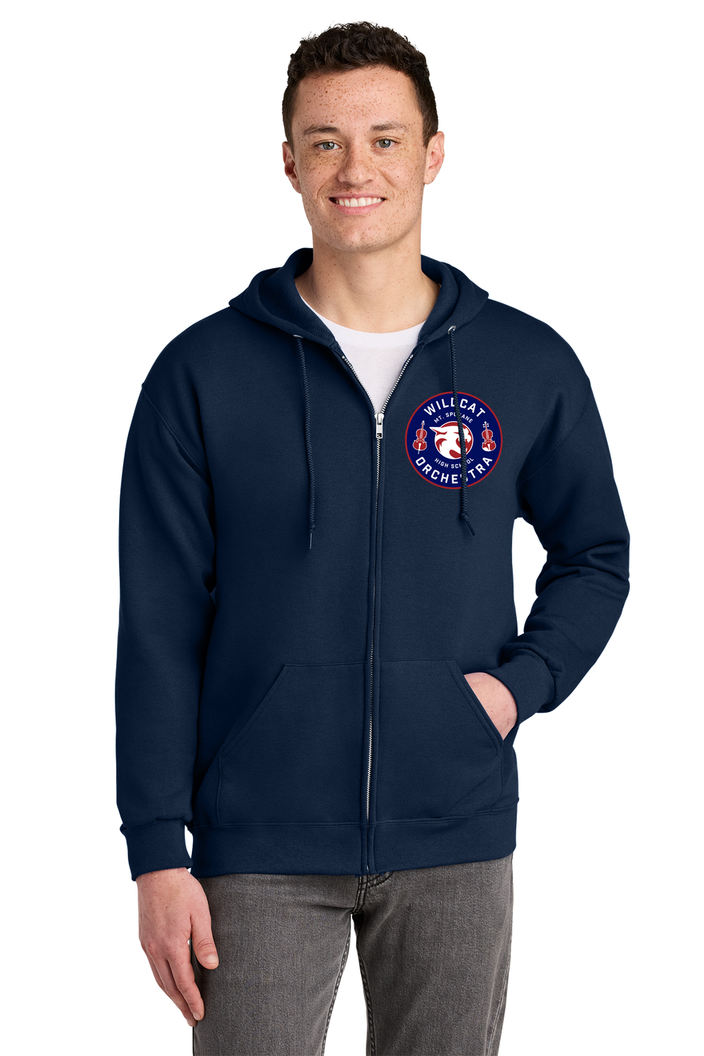 MSHS Orchestra Full Zip Hoodie