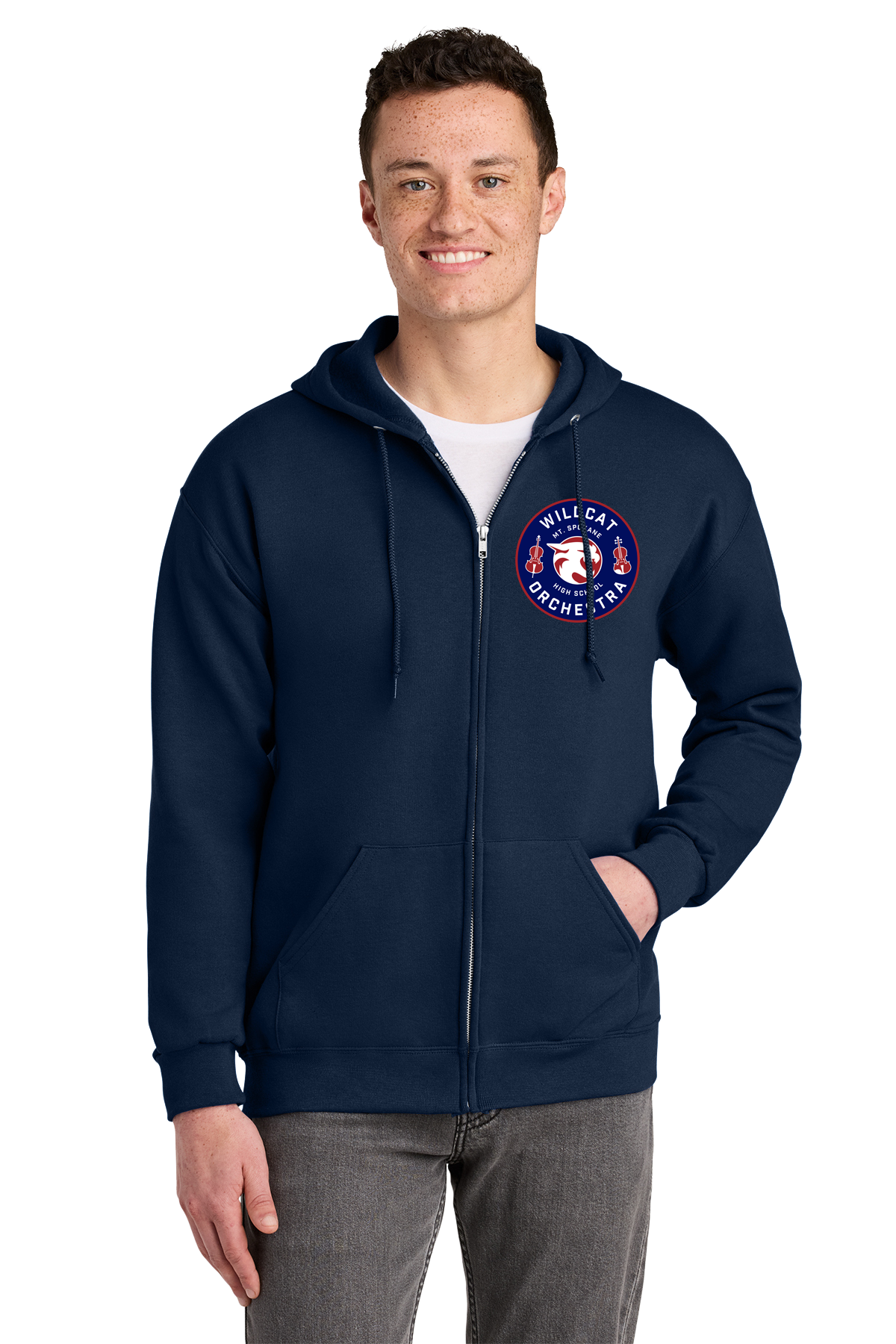 MSHS Orchestra Full Zip Hoodie