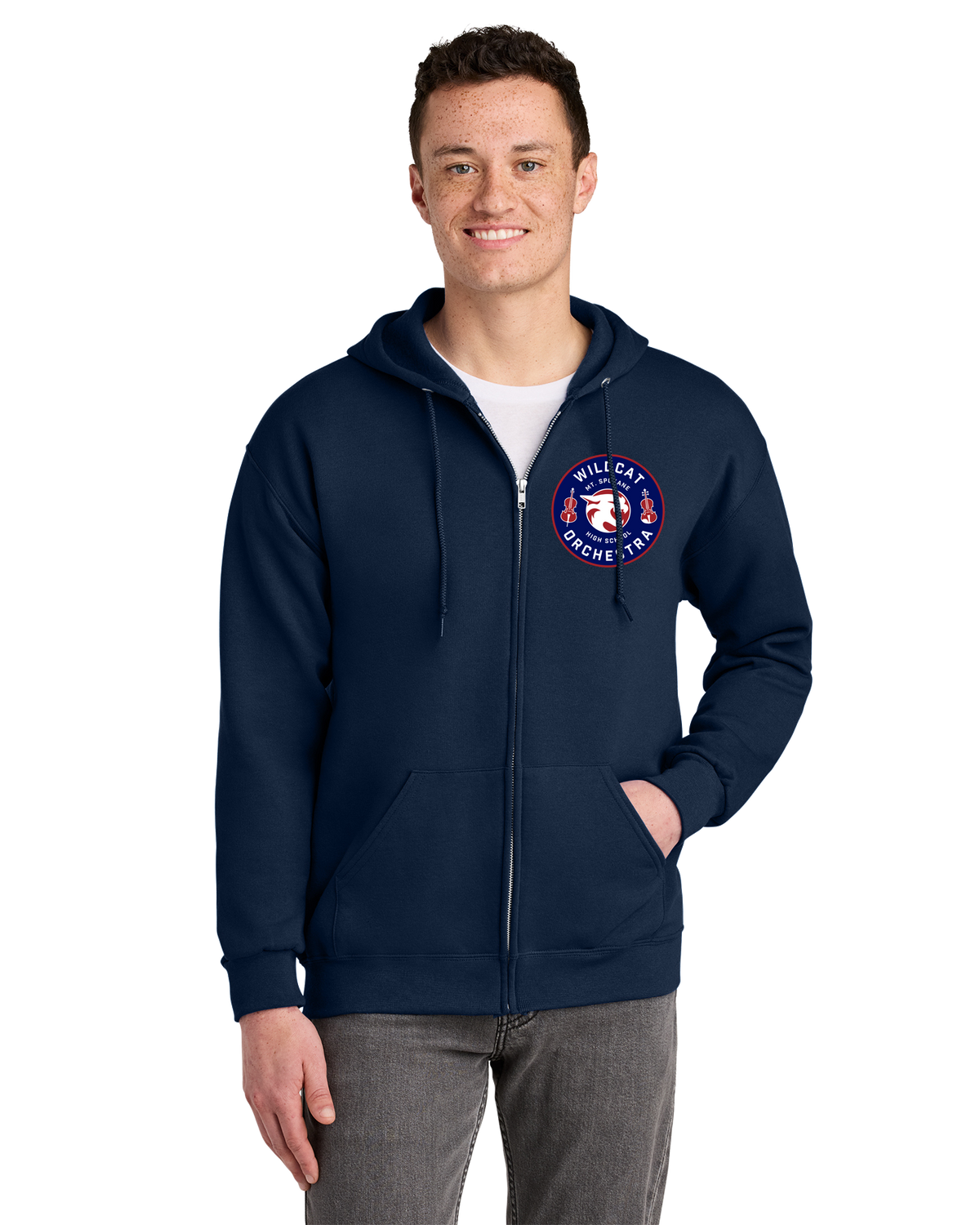 MSHS Orchestra Full Zip Hoodie