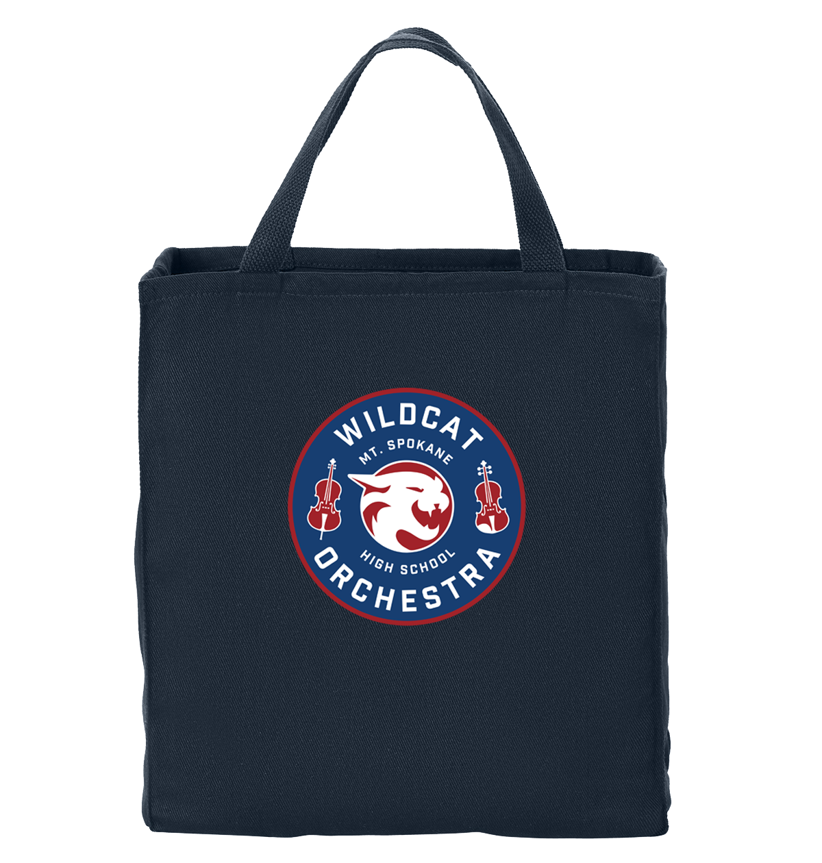 MSHS Orchestra Twill Grocery Tote