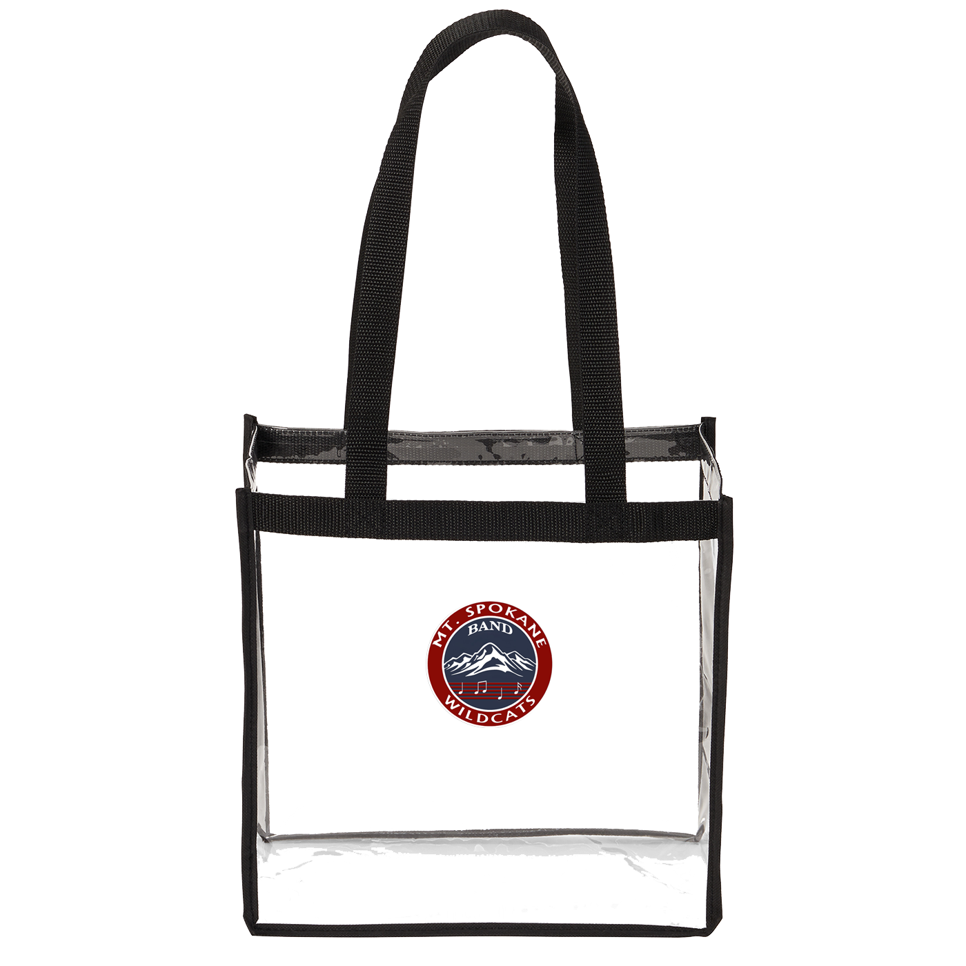 MSHS Band Clear Stadium Tote