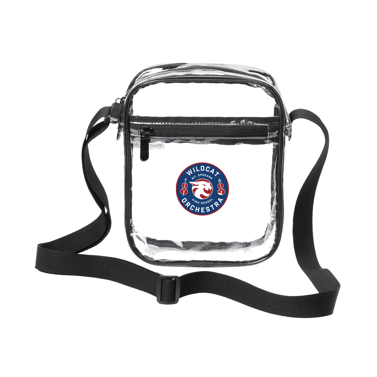 MSHS Orchestra Clear Crossbody Bag