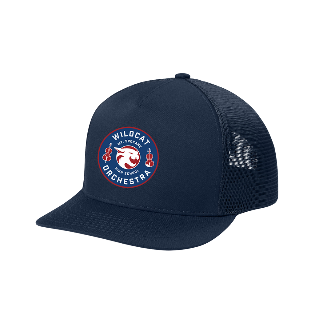 MSHS Orchestra Stretch-Tek 5-Panel Trucker Cap