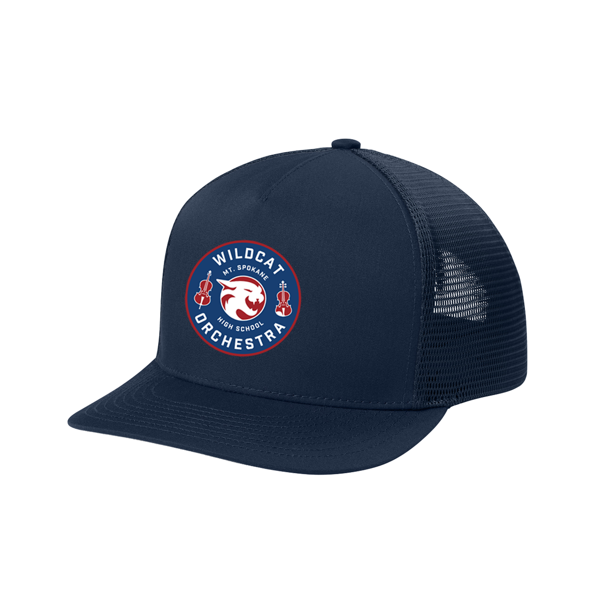MSHS Orchestra Stretch-Tek 5-Panel Trucker Cap