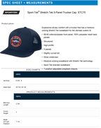 MSHS Band Stretch-Tek 5-Panel Trucker Cap